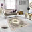Stylish Woven Carpet, 5.2 x 7.5 Feet | 100% Polyester, 0.3 in Pile Height, Antibacterial, Non-Slip PVC Dot Underside | Machine Washable, 3D Digital Print | Perfect for Living Room, Bedroom & Home Décor-153879878
