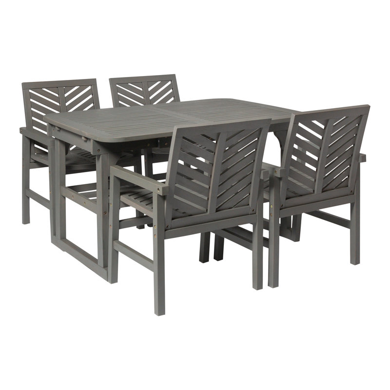 Alfonsi Dining Table, Grey Wash