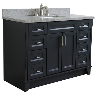 Ensemble de meuble-lavabo de salle de bain simple 49 po Romine