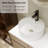 32" Wall-Mounted Bathroom Vanity with Ceramic Sink and Soft-Close Doors-1704253158