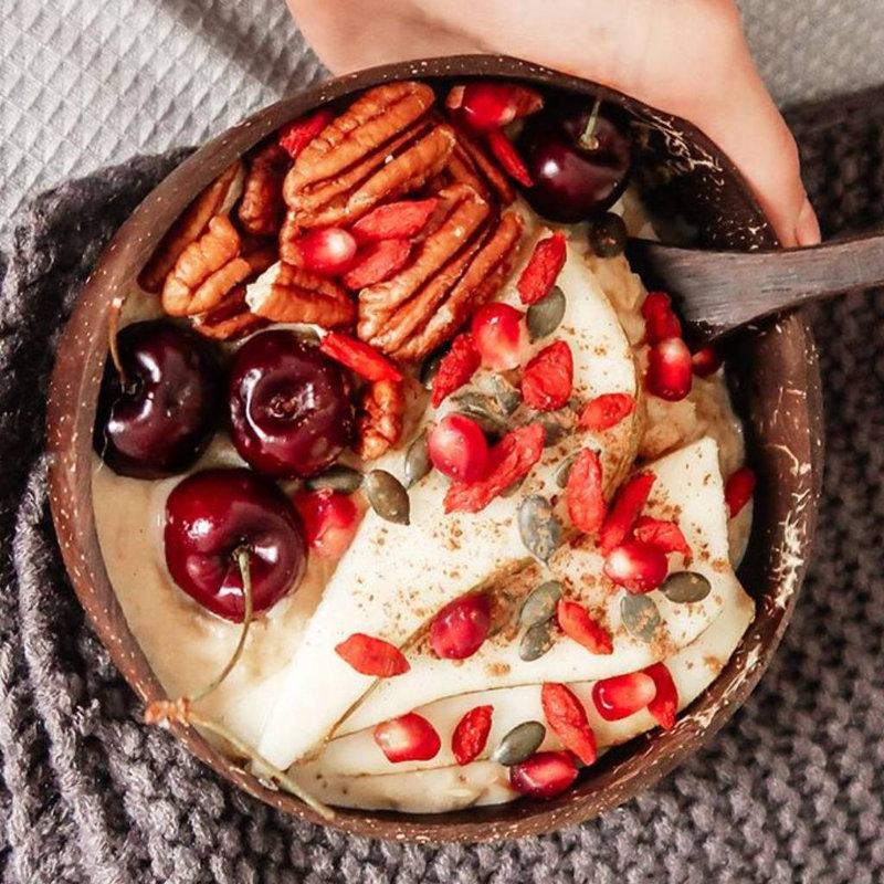 828ml Natural Large Coconut Bowl