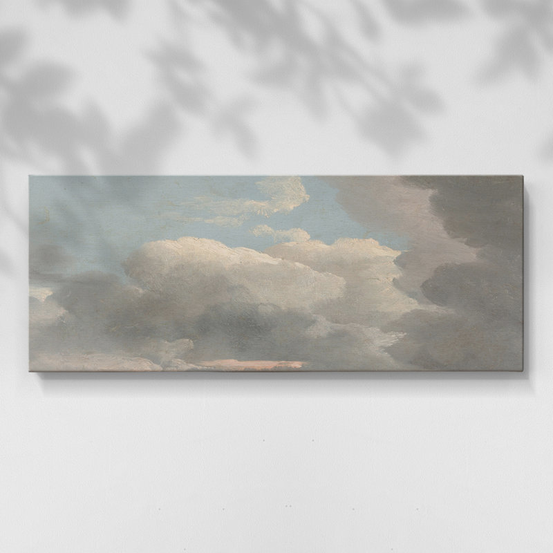 Série paysage - MCLXV - Toile tendue avec châssis - Prêt à accrocher, H 20 po x l 50 po