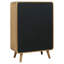 Commode 5 tiroirs en frêne clair