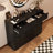 Extendable Vanity Table With 9 Drawers