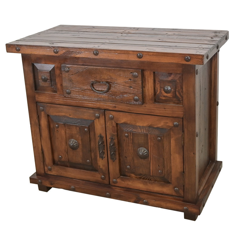Gertraude 40'' Solid Wood Sideboard
