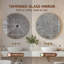 Miroir mural rond en aluminium, miroir circulaire moderne pour meuble-lavabo, entrée, salon-126356014-126561342