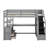 Loft Bed With Desk And Shelves-818878291-818878290