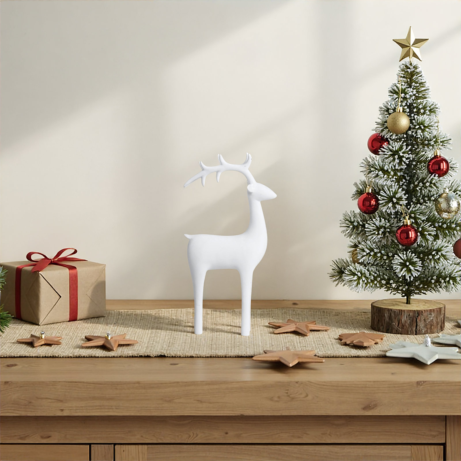 Nordic White Deer, Small