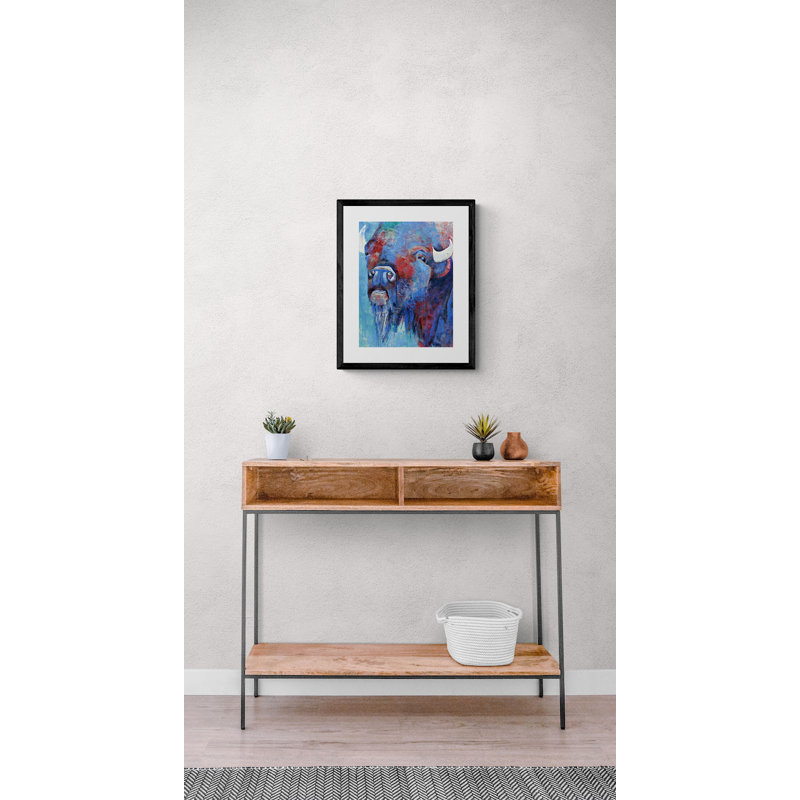 Indomitable Spirit Print by Dara Daniel, Black Framed Paper, 20" H x 16" W