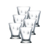Fleur De Lys Whiskey Glass
