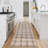 Washable Modern Rug Soft Plaid Carpet with Non-Slip Backing, Stain-Resistant Low Pile Floor Mats, Easy Cleaning Geometric Indoor Tug for Living Room, Nursery, Office-1083721993-1084165818