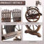 Solid Wood Outdoor Bench