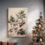 Tinsel - Chuchotement doré de gui - Toile tendue avec châssis de qualité supérieure-1874646426