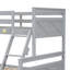 Lit superposé simple au-dessus de double gris avec construction solide et compartiments de rangement, finition, tiroirs sécurisés-1912057741