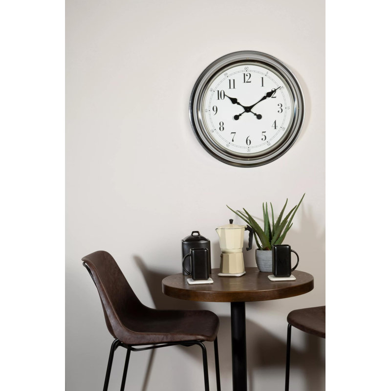 Wall Clock, Chrome