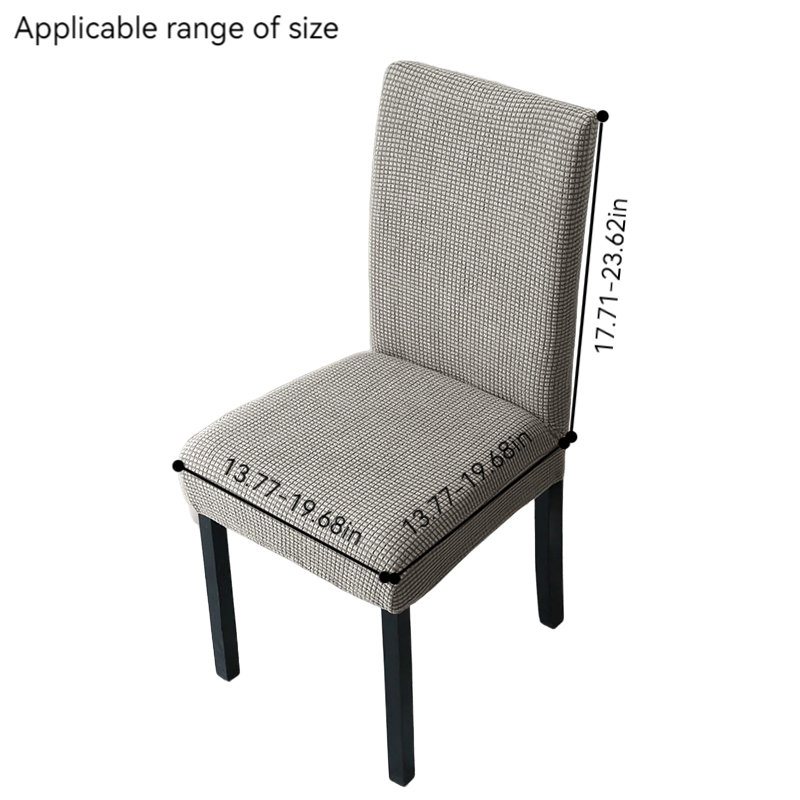 Housse pour chaise de salle à manger