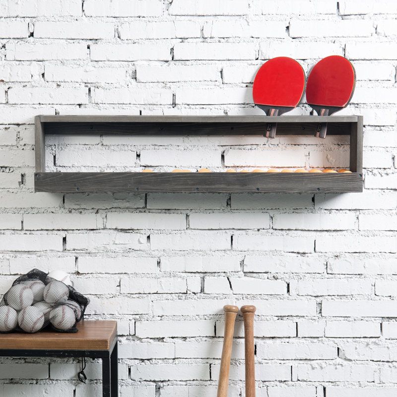 Wood Table Tennis Paddle Case, Grey