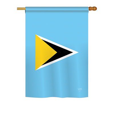 Double Sided Polyester House Flag