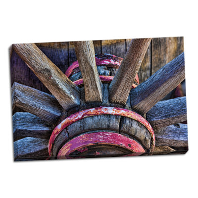 " Wagon Wheel II " by Kathy Mahan