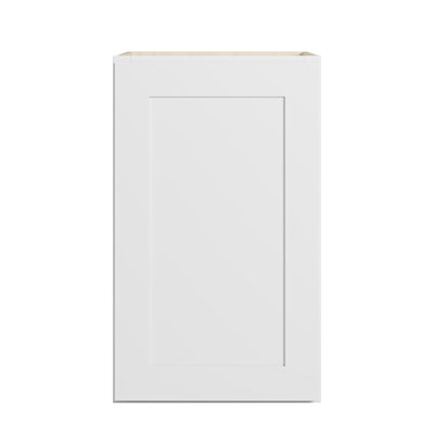 Armoire murale Modern Shaker, cadre en bouleau massif, boîte en contreplaqué de placage de bouleau, finition à base d'eau matte douce, tablette réglable, plusieurs largeurs (12 po à 39 po)