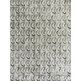 Natural Hide Cowhide Geometric Area Rug