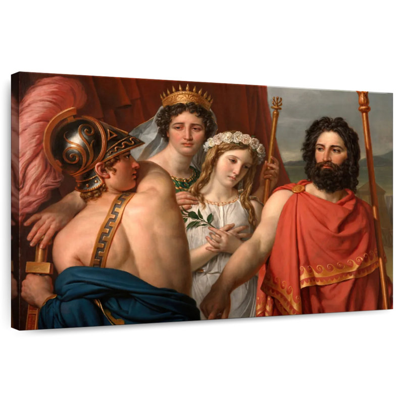 Leisha La Colère D'Achille, H 32 po x l 48 po
