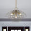Lustre géométrique unique à 4 lumières Brooklyn-1791384463