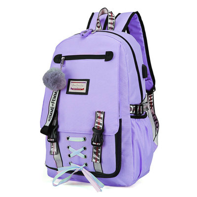 Big Student Laptop Backpack for College Women Middle High School Teen Girls Book
