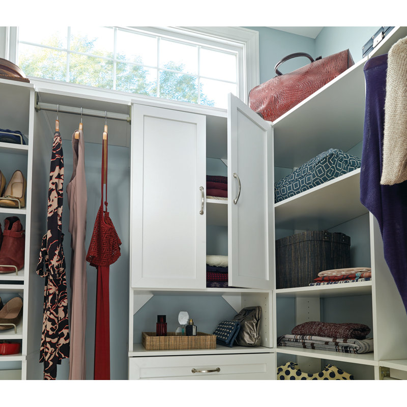 Ensemble de paires de portes traditionnelles l 24,92 po SuiteSymphony, Blanc pur