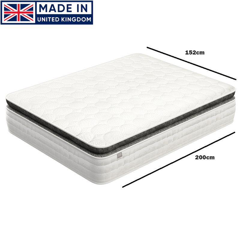 Luxe Pocket Sprung 4000 Mattress, Kingsize (5')