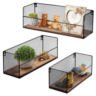 Perlas Floating Shelf and Accent Shelf