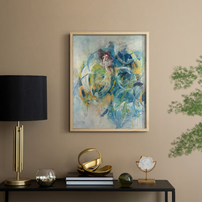 Silent Energy II Framed Print - Solid Wood