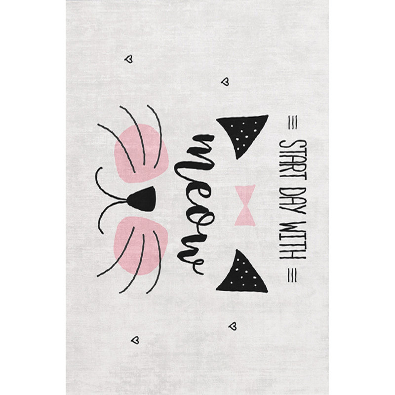 Premium Hall Carpet, 3.3 x 6.6 Feet, 100% Polyester, 0.3 in Pile Height | Antibacterial, Non-Slip Underside, Machine Washable | Elegant 3D Digital Print Design, Perfect for Entryways & Living Rooms
