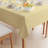 Rectangular Tablecloth, 100% Cotton, 52X104", Lemonade Stripe-32223356