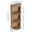 Modern Floating Shelves, 12" Bathroom Wall-Mounted Storage Rack, Float Mounting Design-294862311