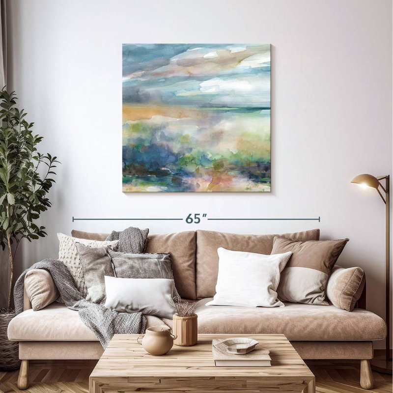 Southern Coast, 39" H x 39" W