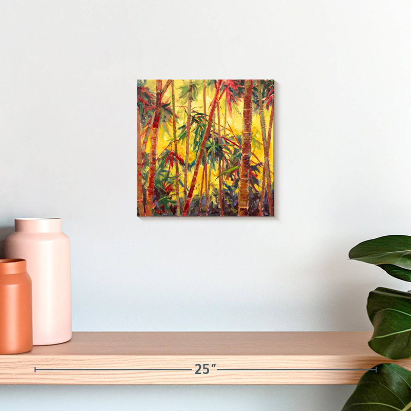 Harnek Lush Bamboo Grove II, 10" H x 10" W