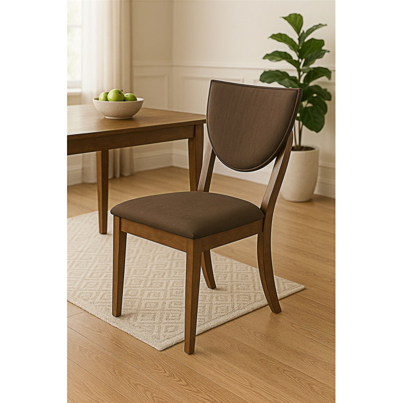 Ensemble de 2 chaises de salle à manger rembourrées