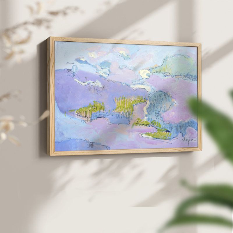 Come to My Window -Framed Print - Restickable, Natural, 16" H x 20" W