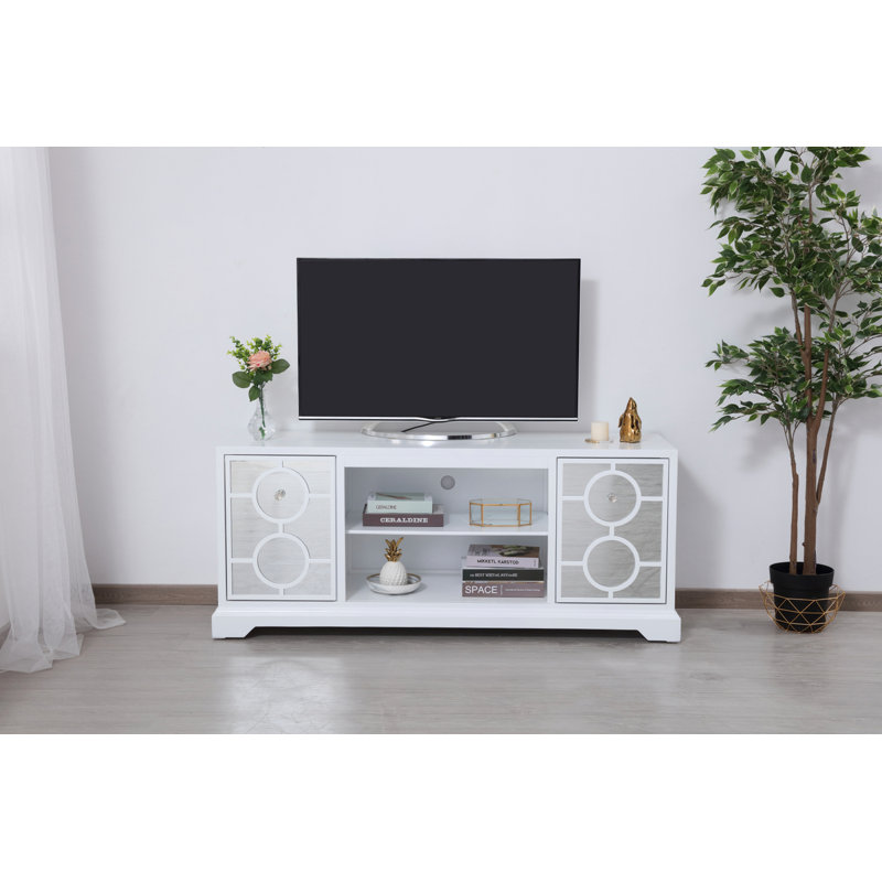 McMillan 60'' Media Console, White