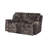 Bruni Brown Console Reclining Loveseat