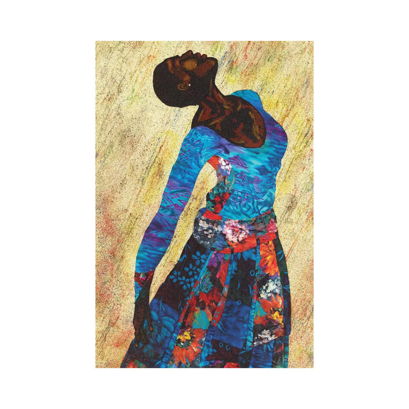Woman Strong IV by Alonzo Saunders - Wrapped Canvas Print, 101.6 cm H x 66.04 cm W x 3.175 cm D