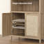 Bibliothèque 84,25 po H Rattan-625090054