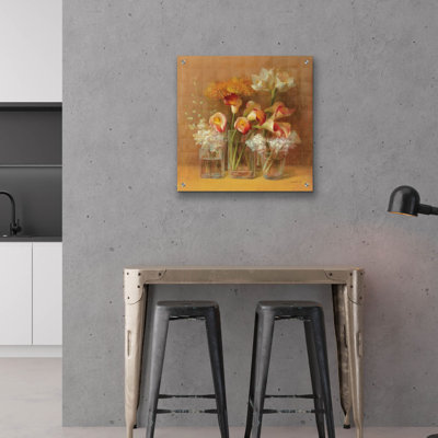 «Autumn Elegance» par Danhui Nai, art mural en verre acrylique