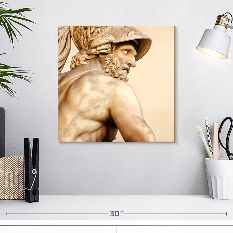 Statue Leisha de Menelaus, H 16 po x l 16 po