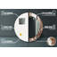 Huldar Glass Flat Wall Mirror