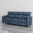 85.4'' Faux Leather Sofa