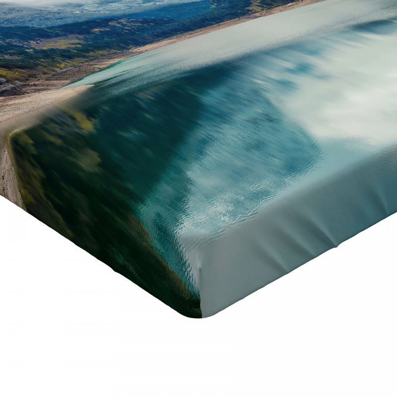 Microfiber Fitted Sheet, Twin Fitted Sheet