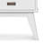 Draper 64"H Solid Wood Mid-Century Modern Bookshelf with Adjustable Shelves and Angled Legs-5995132