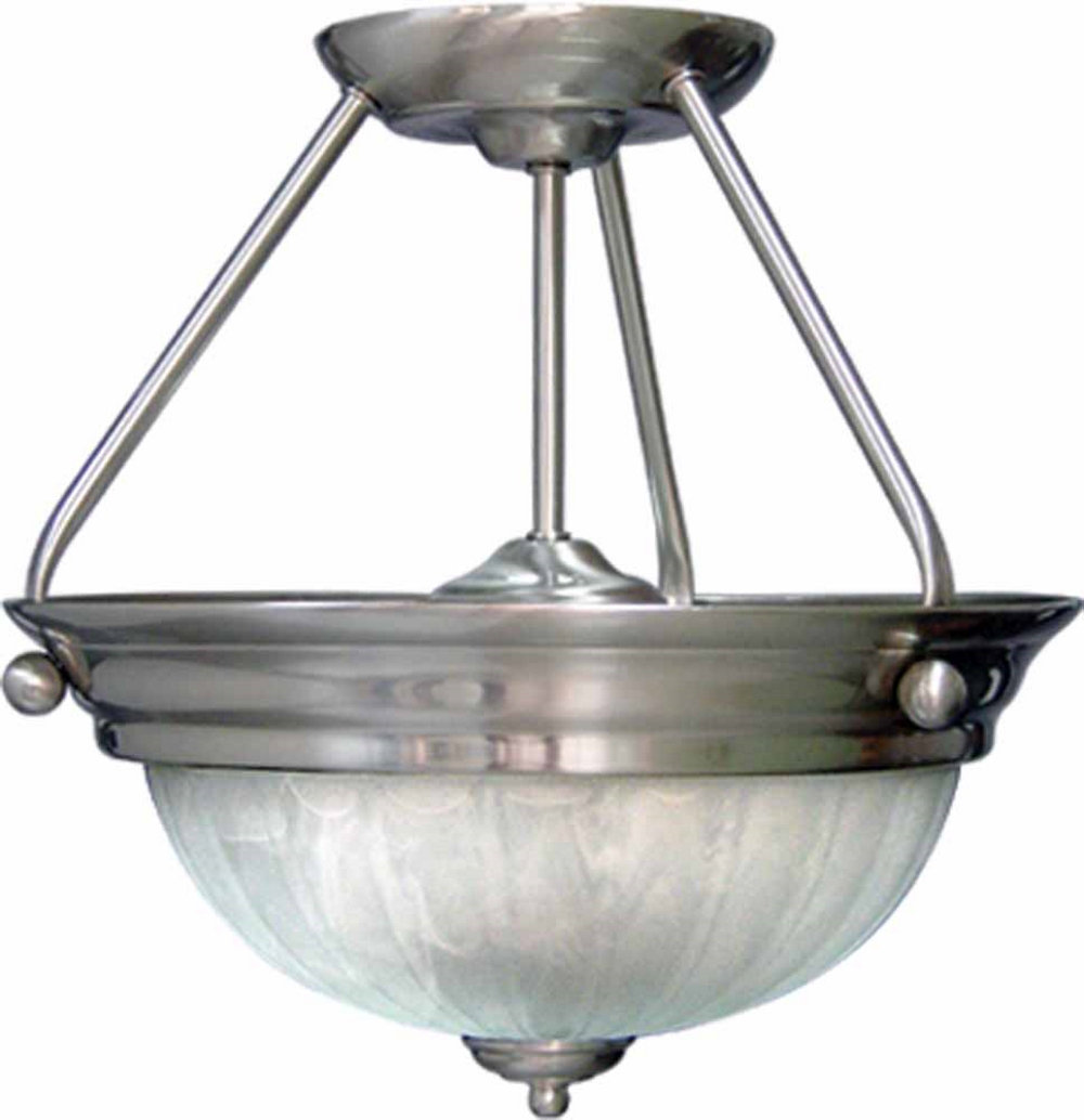 Elizalde Glass Semi Flush Mount Charlton Home® 